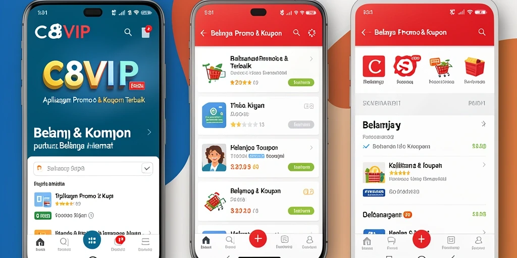Antarmuka pengguna C8VIP yang intuitif dan penuh fungsi.