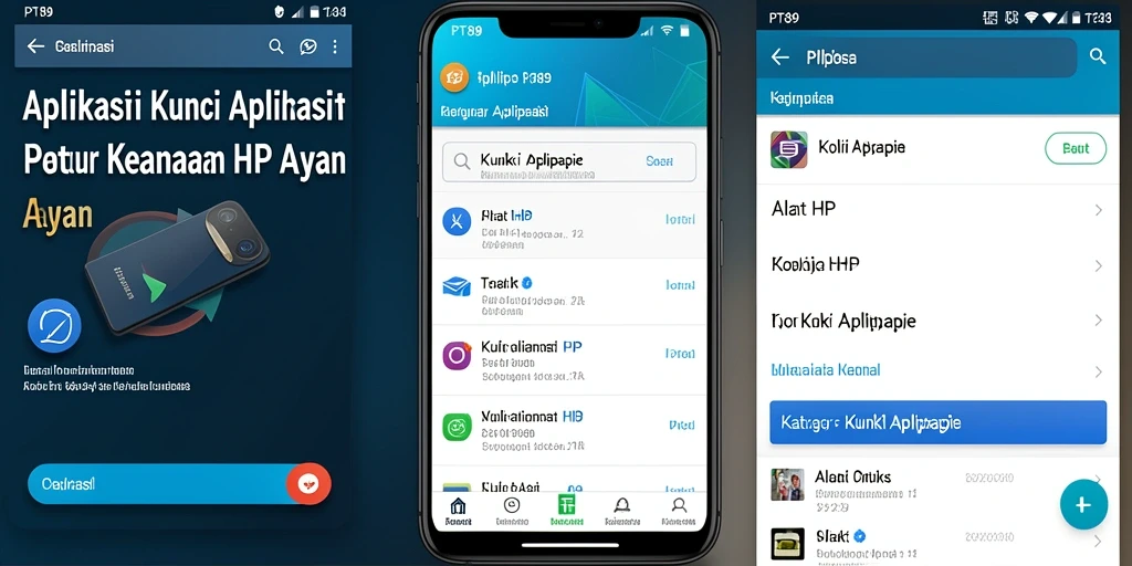 Tampilan antarmuka utama PT89 yang sederhana dan fungsional.