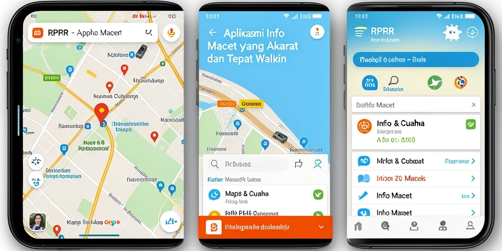 Tampilan antarmuka RPRR yang informatif dan ramah pengguna.