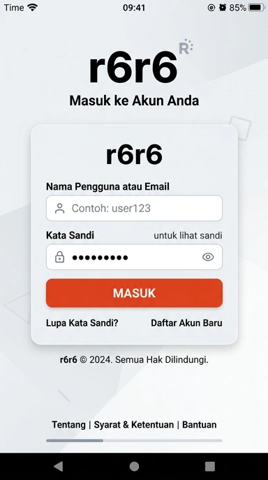 Masuk ke Akun r6r6 Anda dengan Mudah